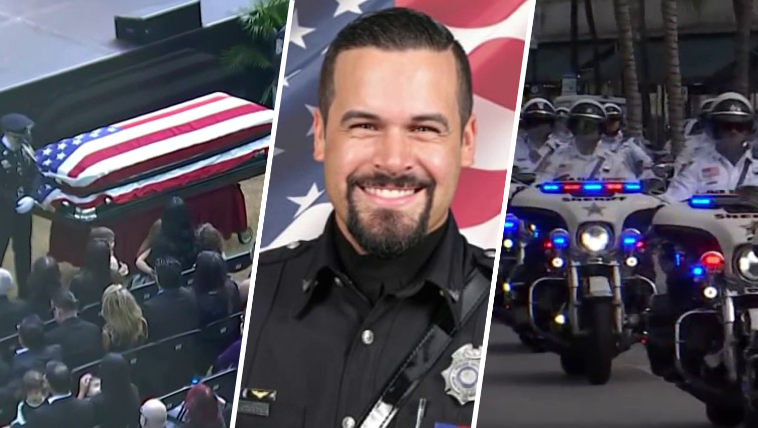 WATCH LIVE: Memorial for Miami Beach Sgt. David Cajuso underway at Hard Rock Stadium