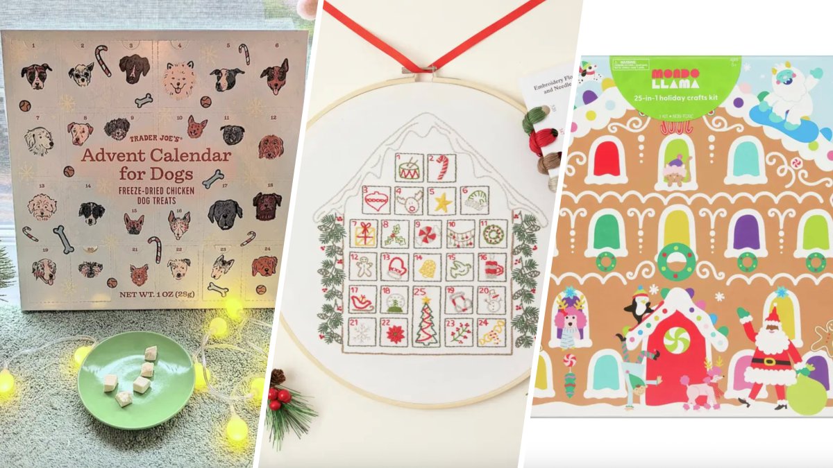 Fishing lures. Pet toys. Art supplies. Advent calendars offer personalized ways to count down