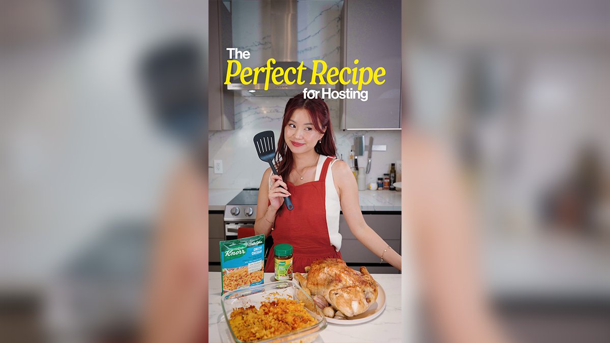 YouTuber Chloe Shih is celebrating effort over perfection this Friendsgiving