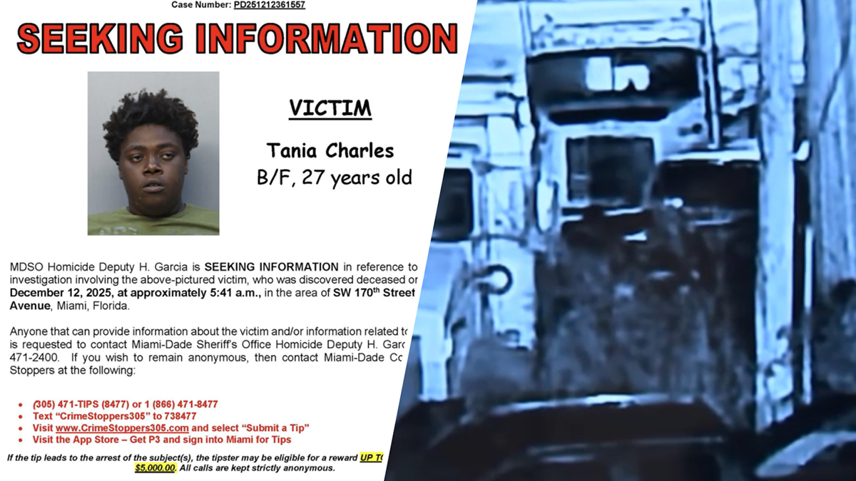 Woman whose body was tossed onto roadway in SW Miami-Dade identified