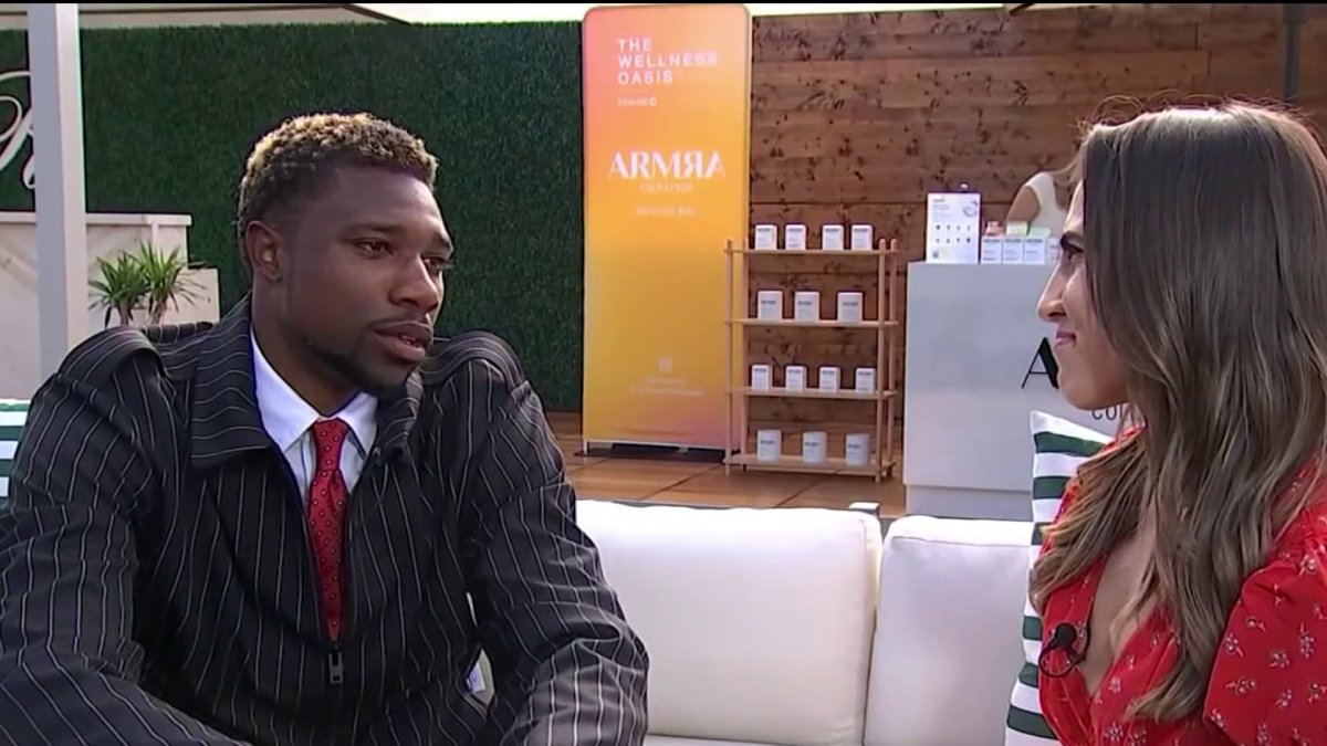 Wellness takes center stage at Miami Art Week as Olympian Lyles shares health journey