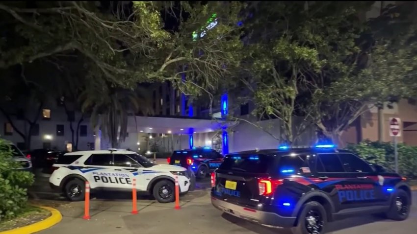 Wanted suspect in custody after barricading himself in Plantation hotel:  Police