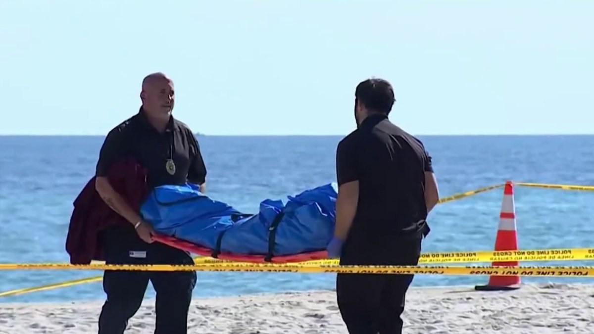 Investigation underway after body found on sand on Hollywood Beach ...