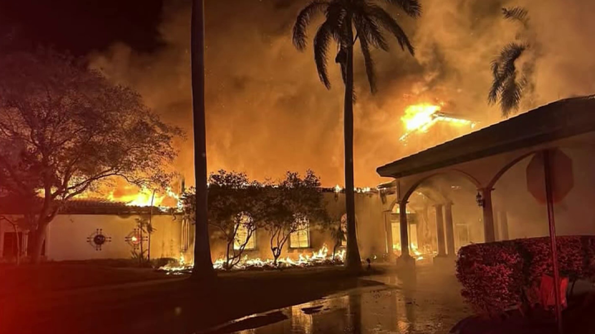 Fire destroys abandoned building at former golf course in Coral Springs