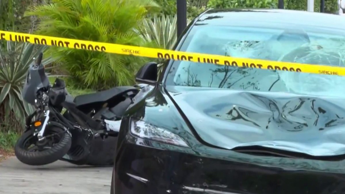 Driver of electric scooter killed in crash with Tesla in Miami Shores ...