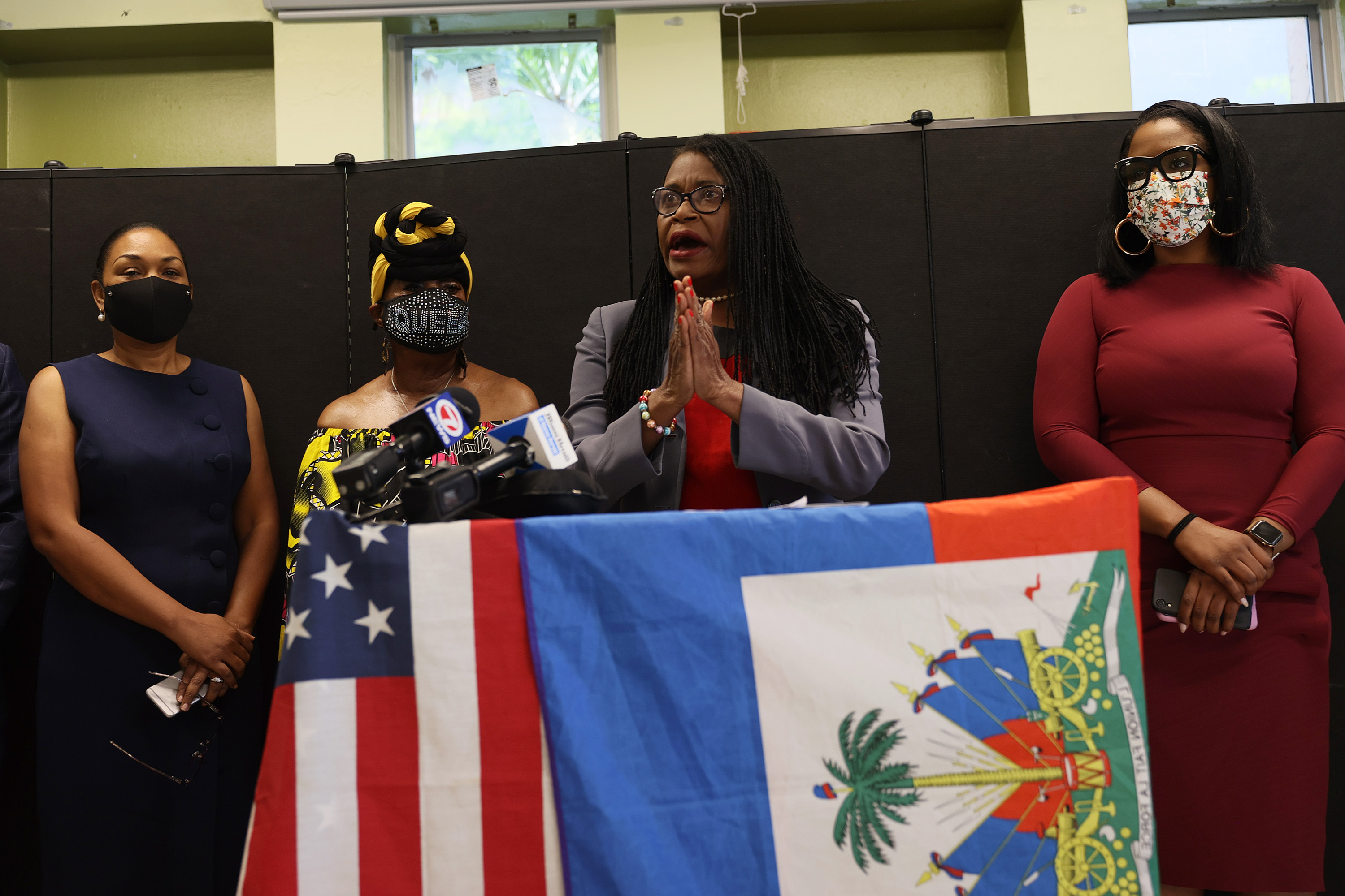 WATCH LIVE: Local leaders, activists condemn early end of TPS for Haitians