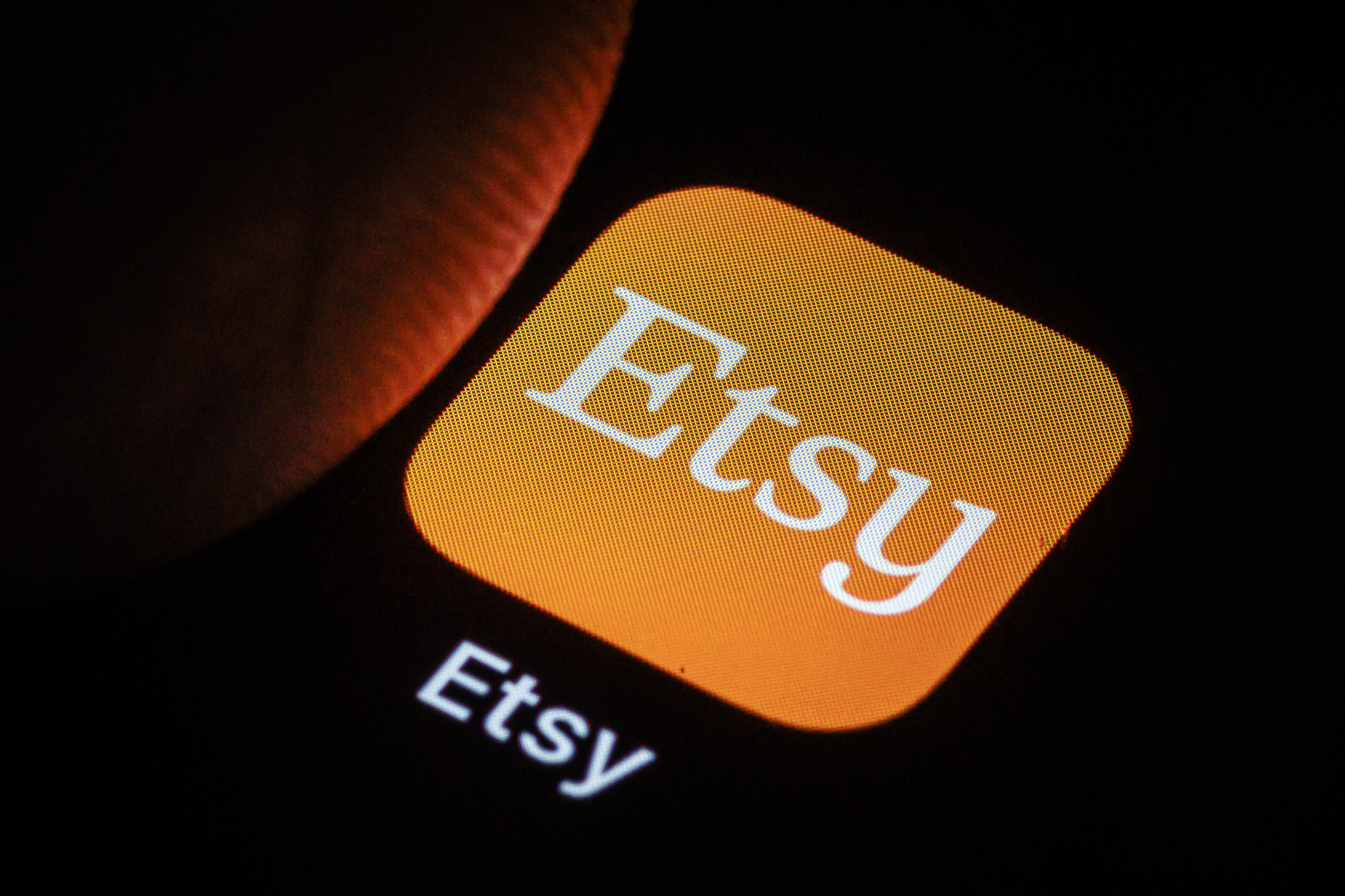 BERLIN, GERMANY – DECEMBER 10: In this photo illustration the App of Etsy is displayed on a smartphone on December 10, 2025 in Berlin, Germany.
