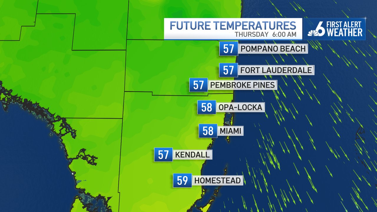 December-like weather ahead for South Florida: What to expect