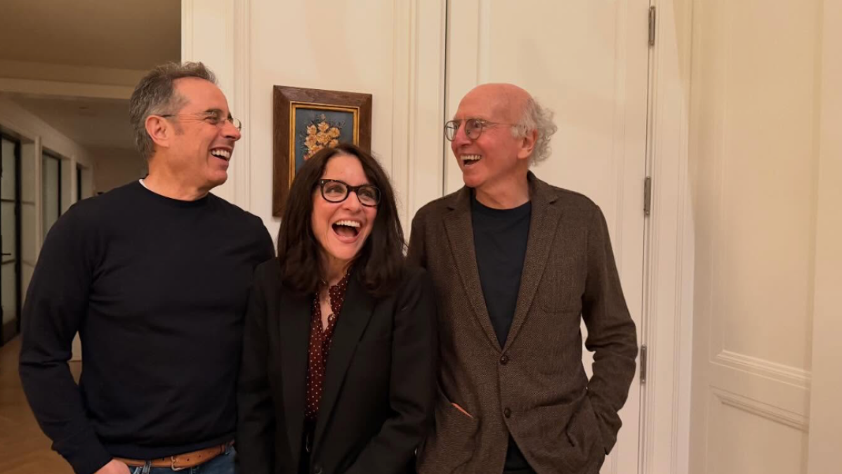 'Seinfeld' stars Julia Louis-Dreyfus, Jerry Seinfeld and Larry David reunite