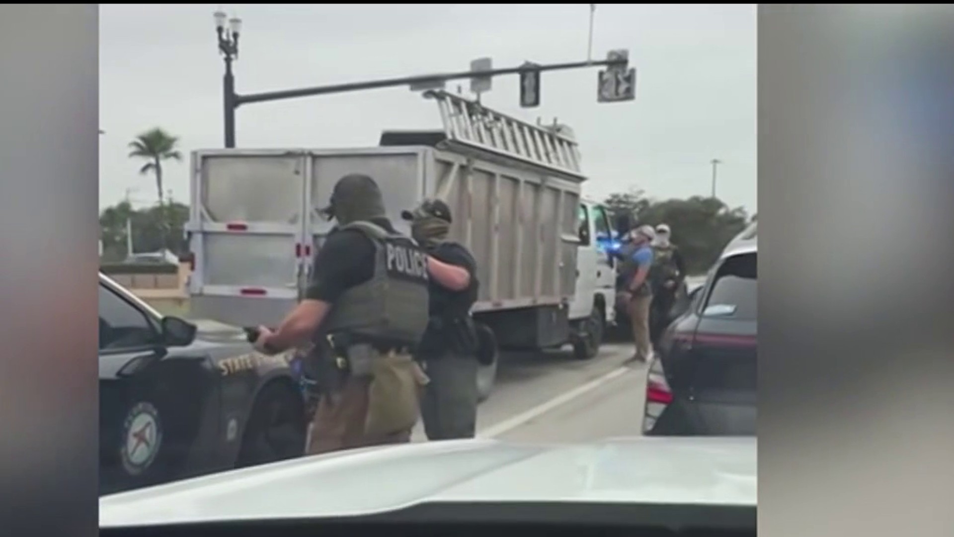 Controversial traffic stop in Davie caught on camera