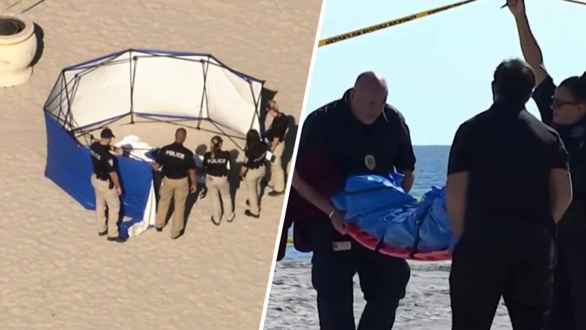An investigation is underway after a body was found on Hollywood Beach on Friday morning, authorities said.