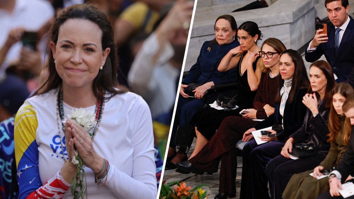 Venezuelan opposition leader María Corina Machado's daughter accepted the Nobel Peace Prize on her mother’s behalf Wednesday, hours after officials said...