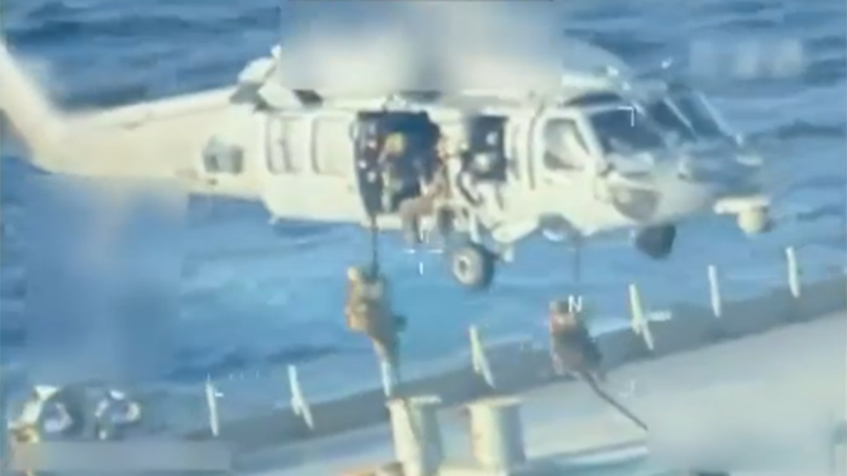 U.S. Coast Guard interdicts sanctioned vessel off Venezuela, officials say