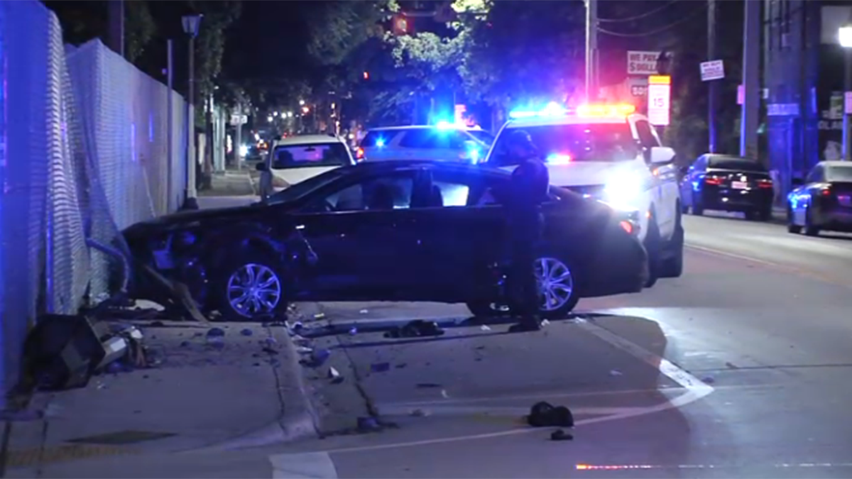 Woman arrested in Miami shooting that ended with son shot, hitting pedestrian with car: Cops