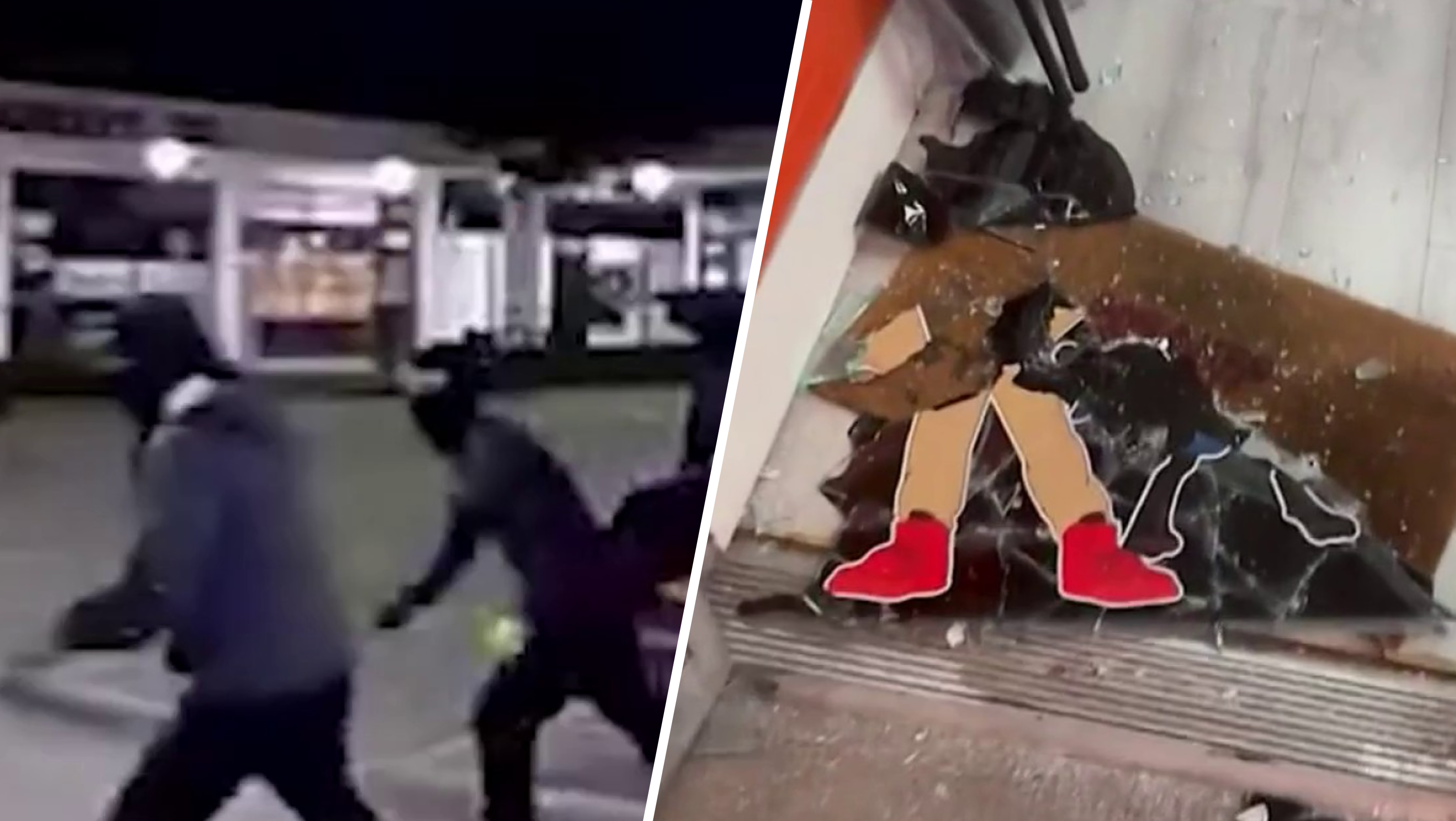 Surveillance captures thieves who targeted high-end sneaker business in Margate