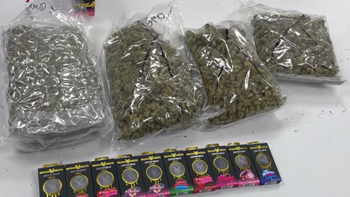 Woman arrested after 4 pounds of pot found during Florida Keys traffic stop: Sheriff