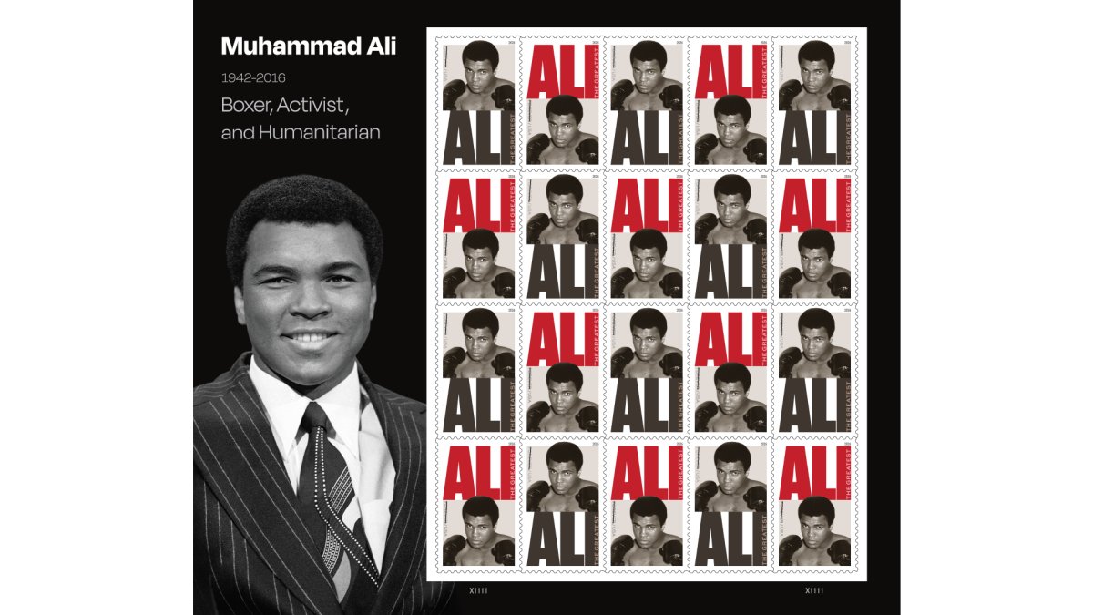 Muhammad Ali will be honored with commemorative U.S. postage stamp