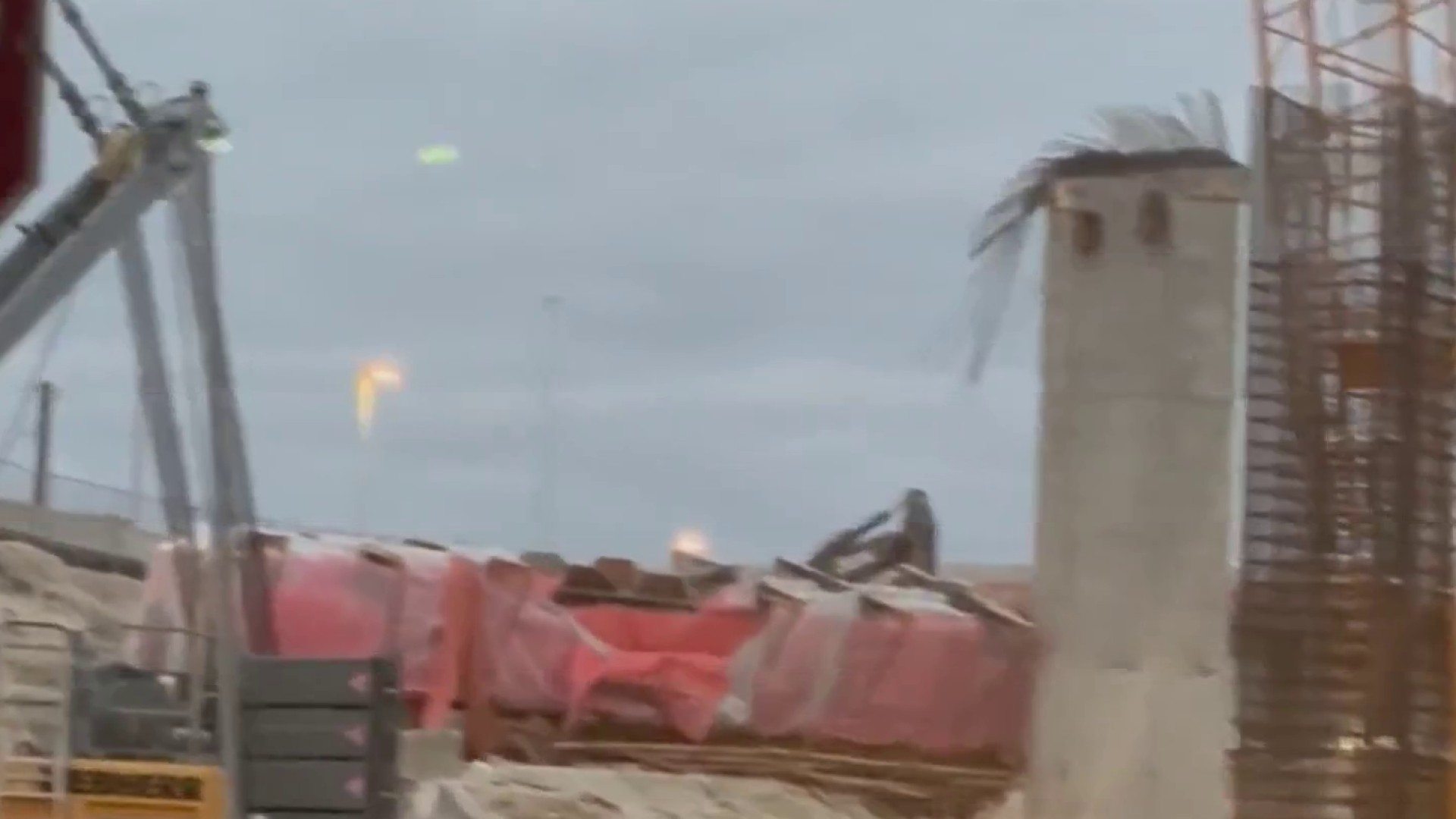 6 workers hospitalized after construction accident on I-395 bridge in Miami: Officials