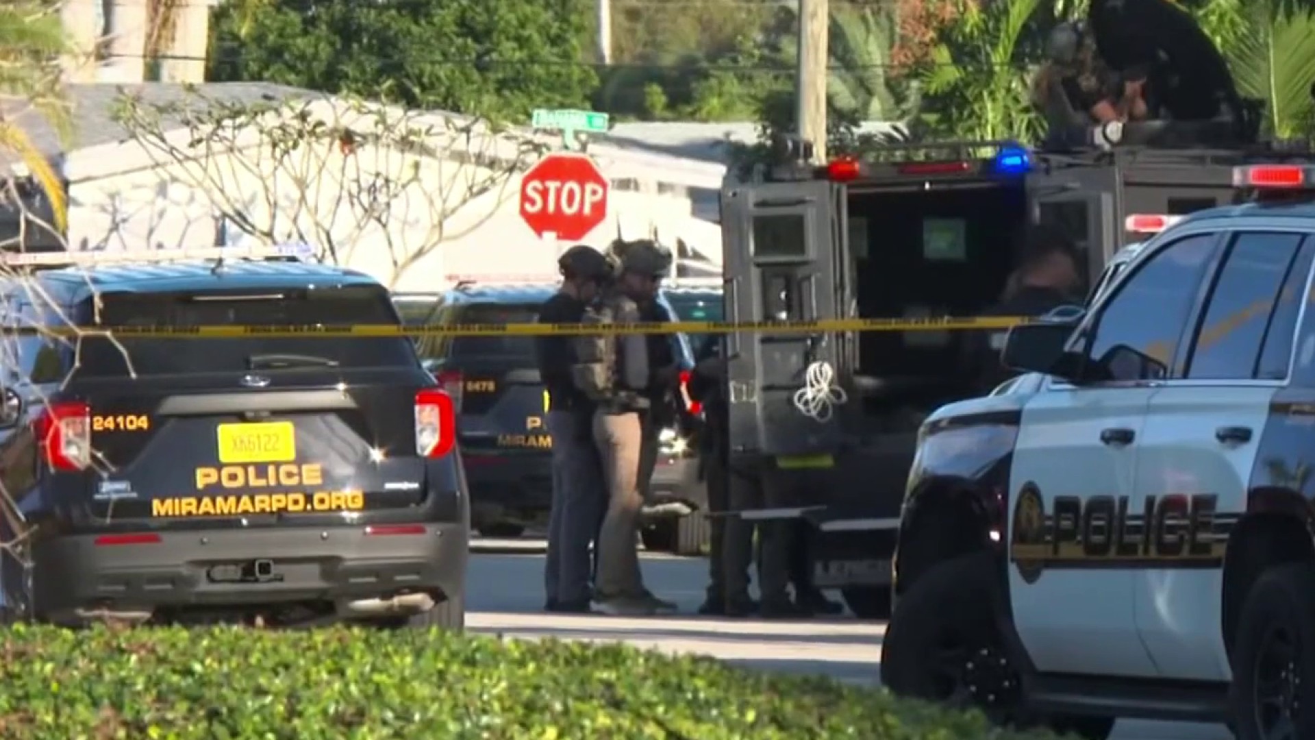 Man taken into custody after barricading inside Miramar home: Police