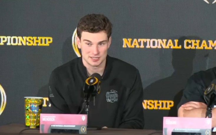 Indiana Hoosiers speak in Miami after CFP National Championship win