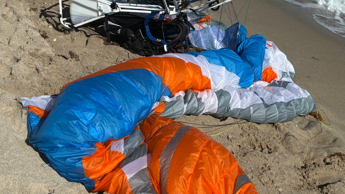Paraglider falls from 500 feet in the air into Florida beach: Fire rescue