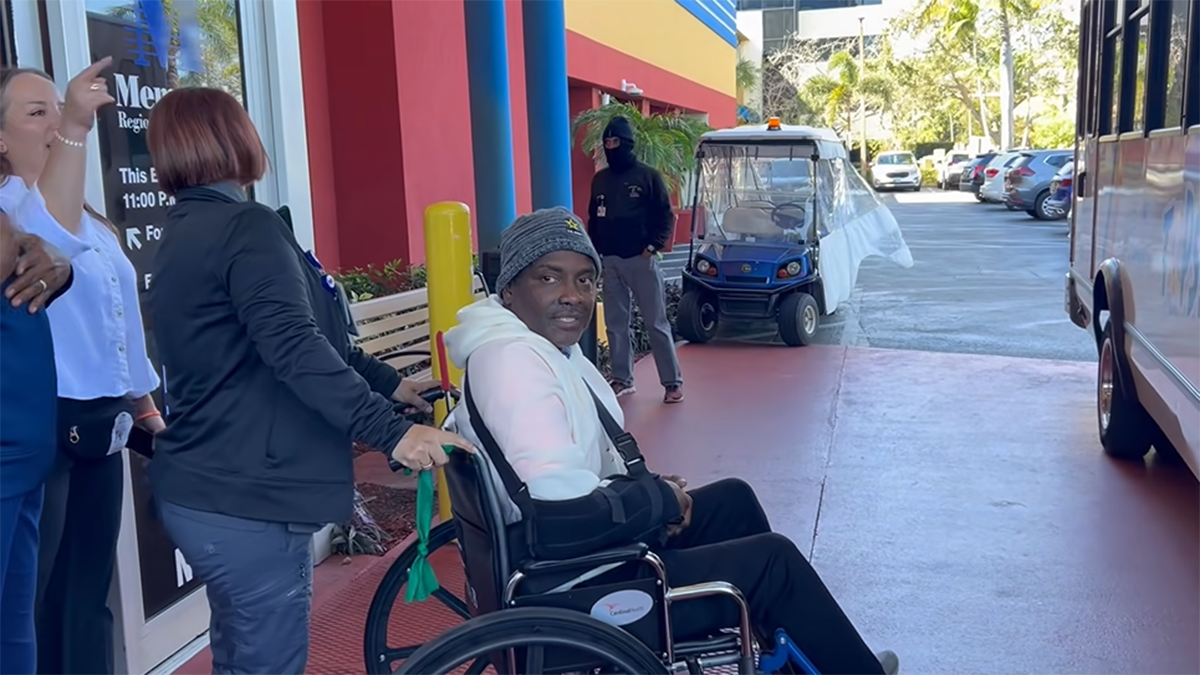 Miami-Dade deputy leaves hospital weeks after driver hit him on Turnpike