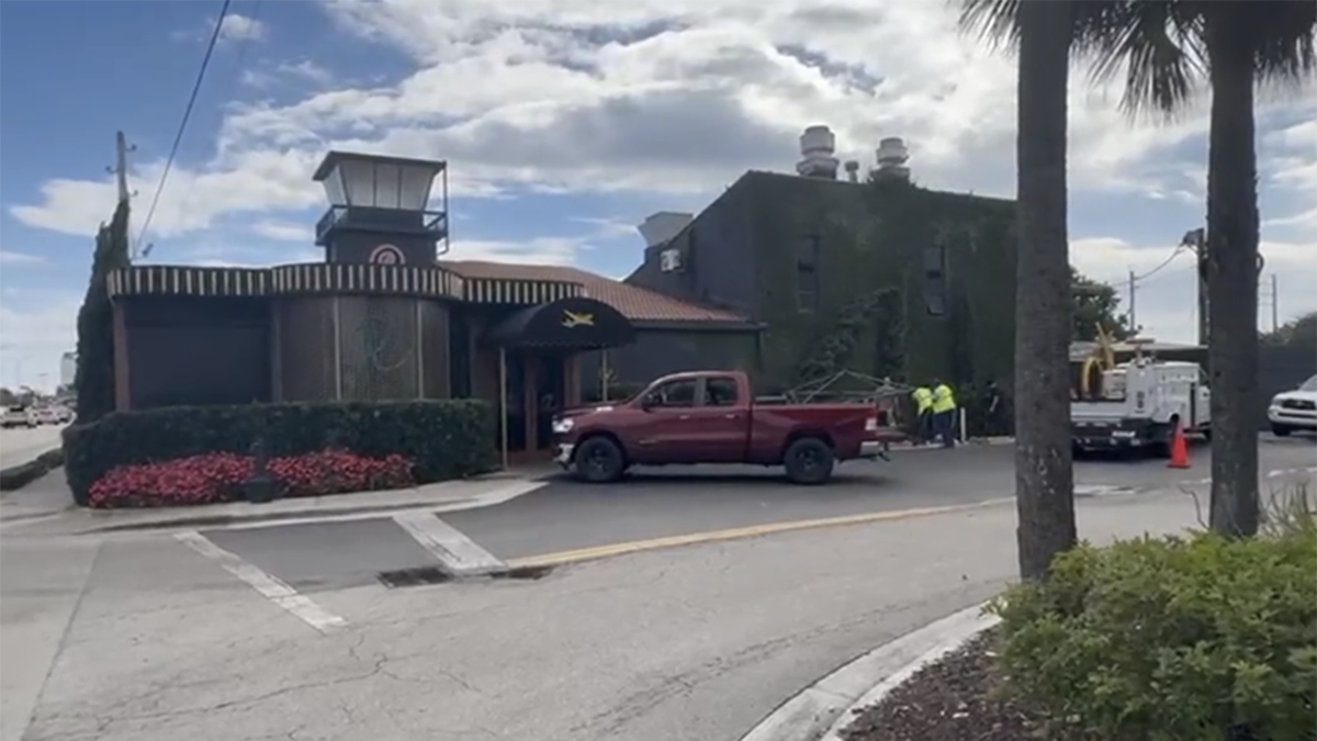 Driver crashes into Anthony's Runway 84, breaks gas line: Fire Rescue