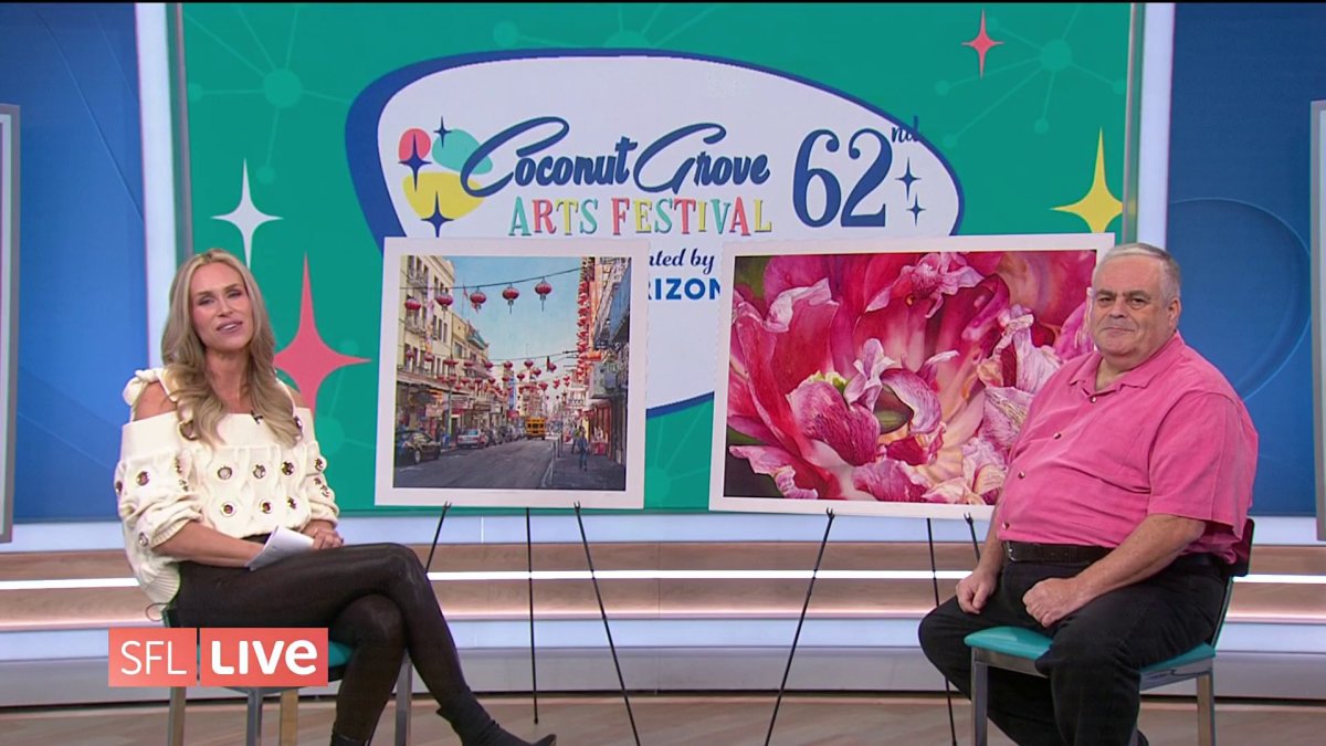 Previewing the Coconut Grove arts festival!