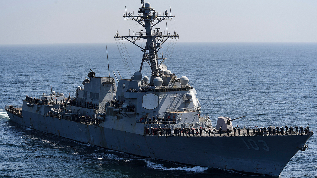 2 U.S. Navy ships collide in the Caribbean, leaving 2 sailors with minor injuries