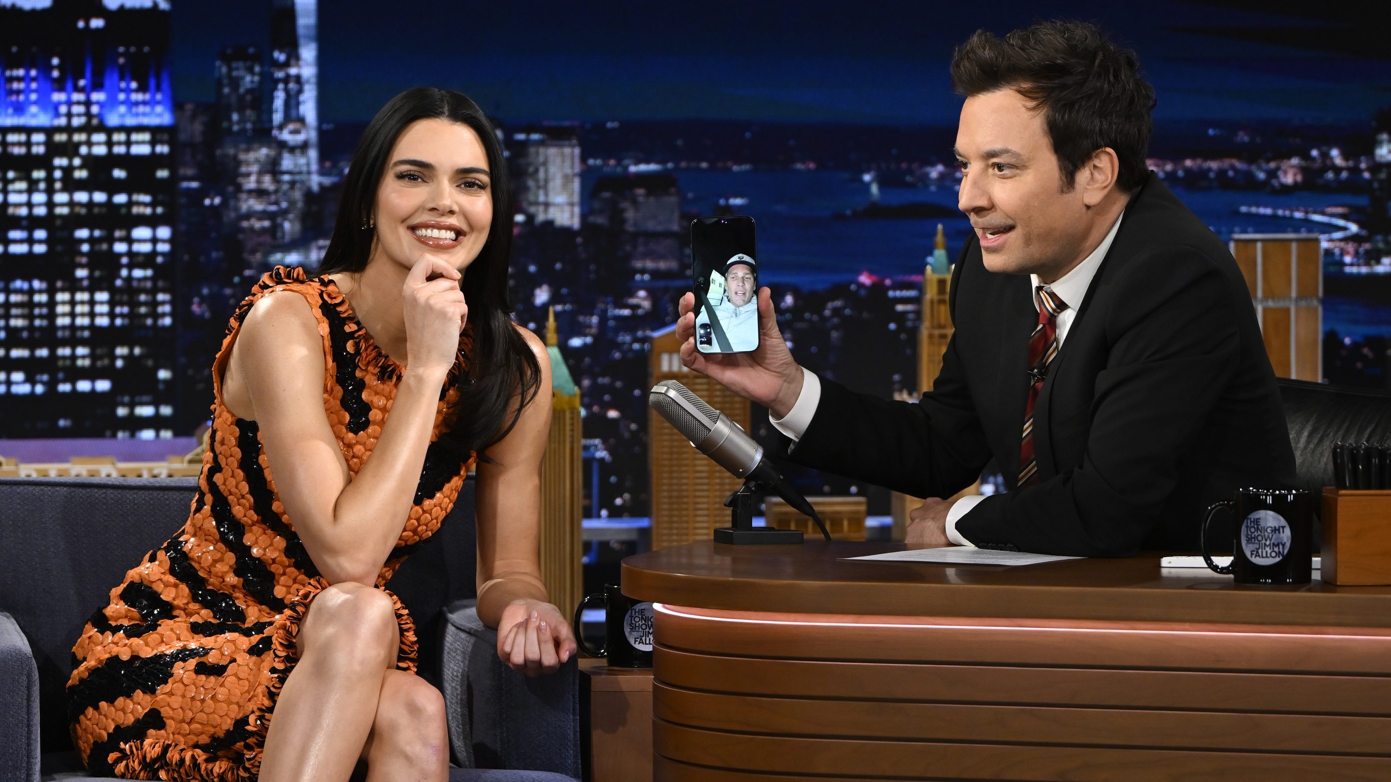 Kendall Jenner FaceTimes Tom Brady during  Tonight Show  appearance – NBC 6 South Florida