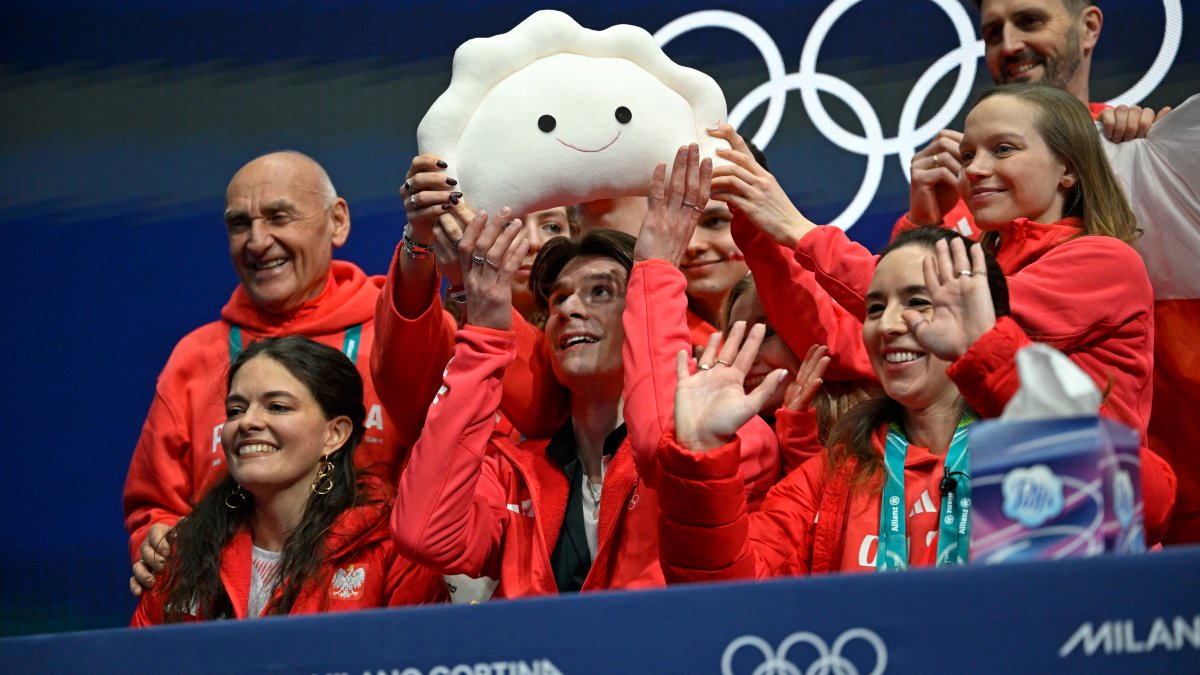 The viral Olympic pierogi plushie has unexpectedly adorable backstory