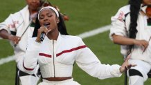 Coco Jones performs