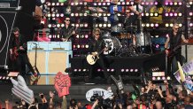 Green Day performs