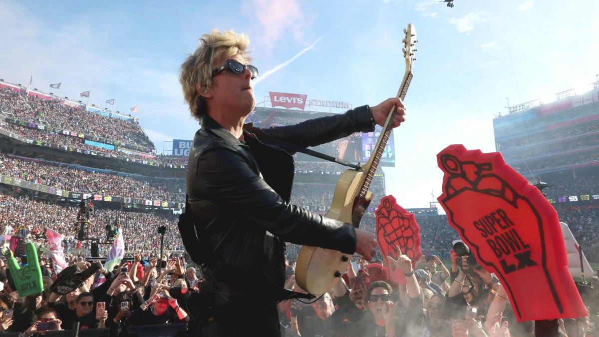 Stars set tone for Super Bowl, with Green Day's f-bomb and performances from Puth, Carlile and Jones