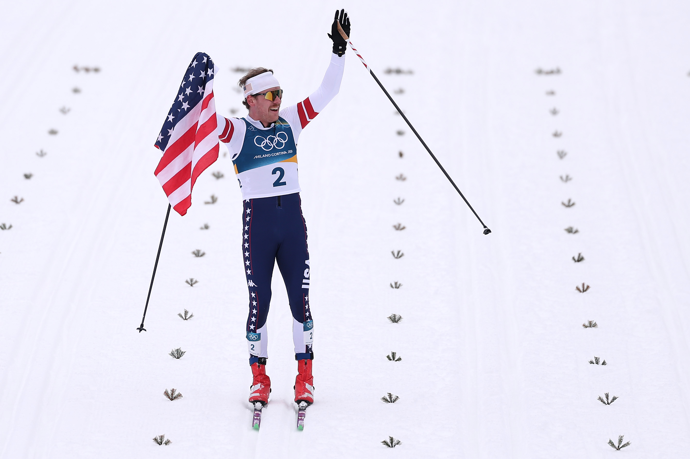 Ben Ogden earns first men's cross-country medal for Team USA in 50 years