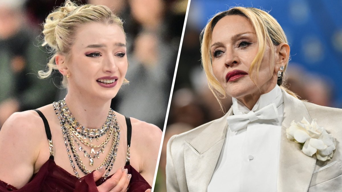 'Go get that gold': Madonna sends surprise video message to Amber Glenn