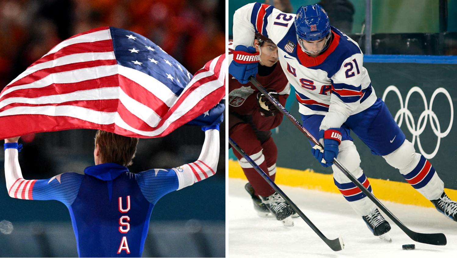 Olympics live updates: Jordan Stolz skates to 2nd gold; USA men's hockey returns to ice