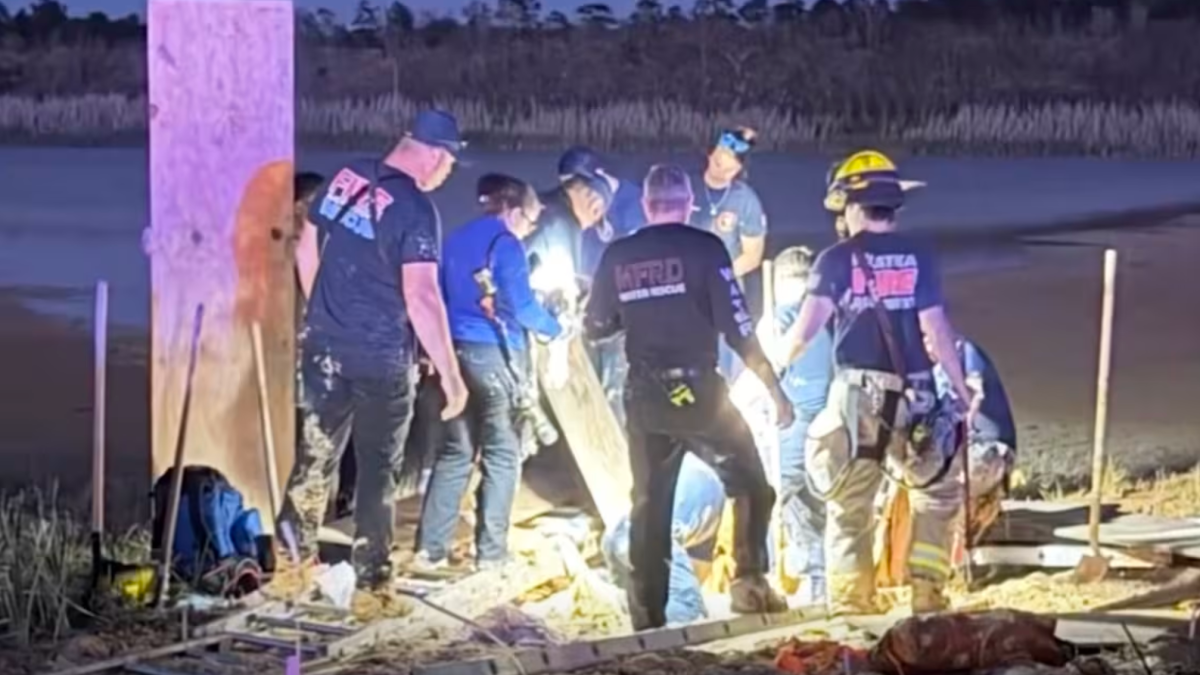 Missing Florida man rescued after being stuck in ‘quick sand' mud for days
