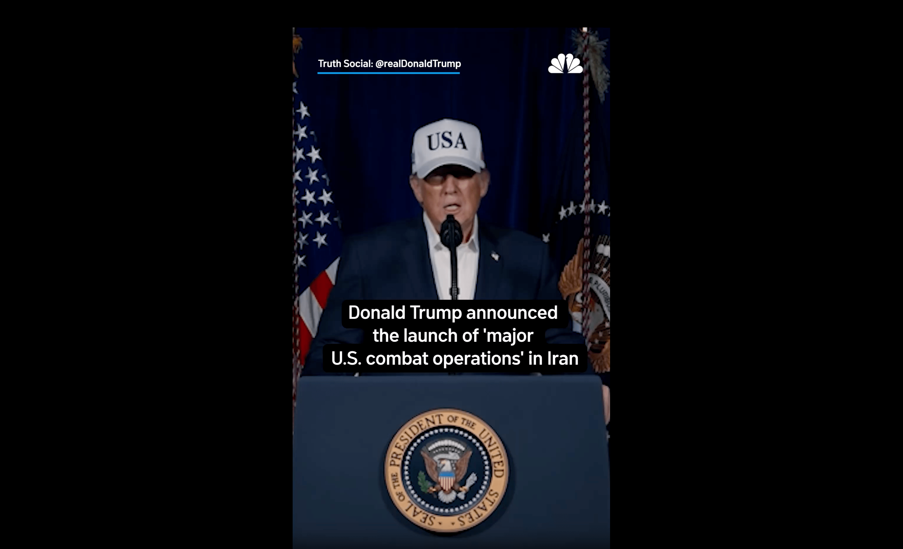 Read President Trump's statement on Iran in full