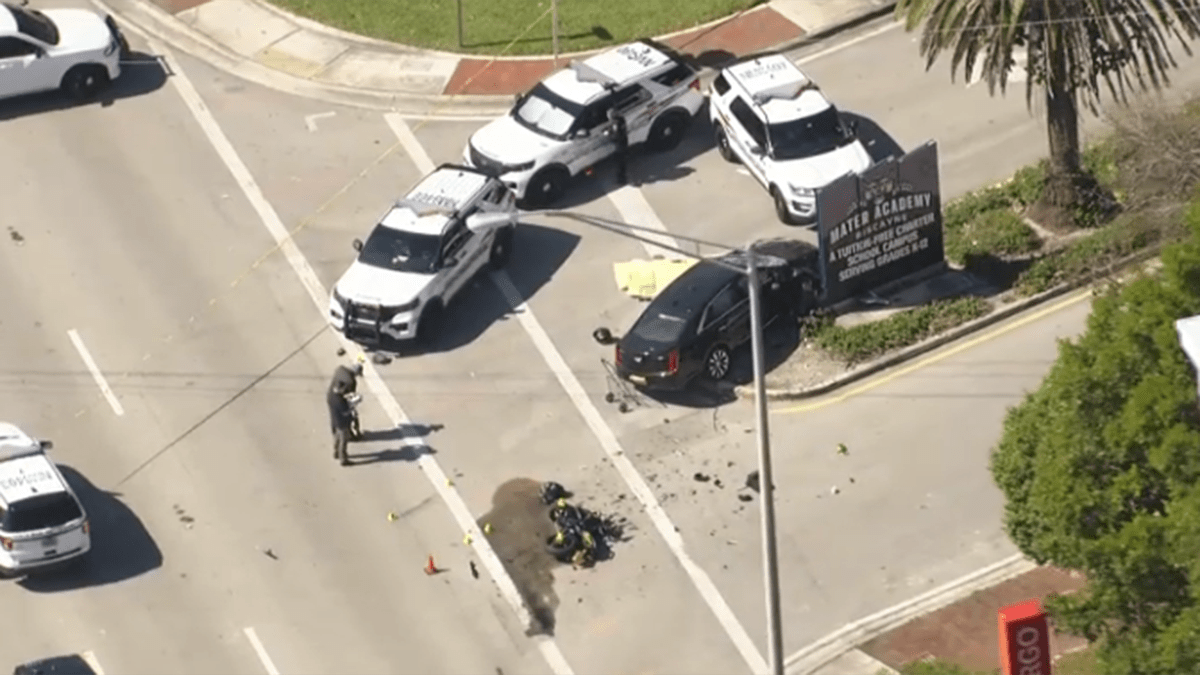 Motorcyclist killed in crash on Biscayne Boulevard, Miami-Dade deputies say