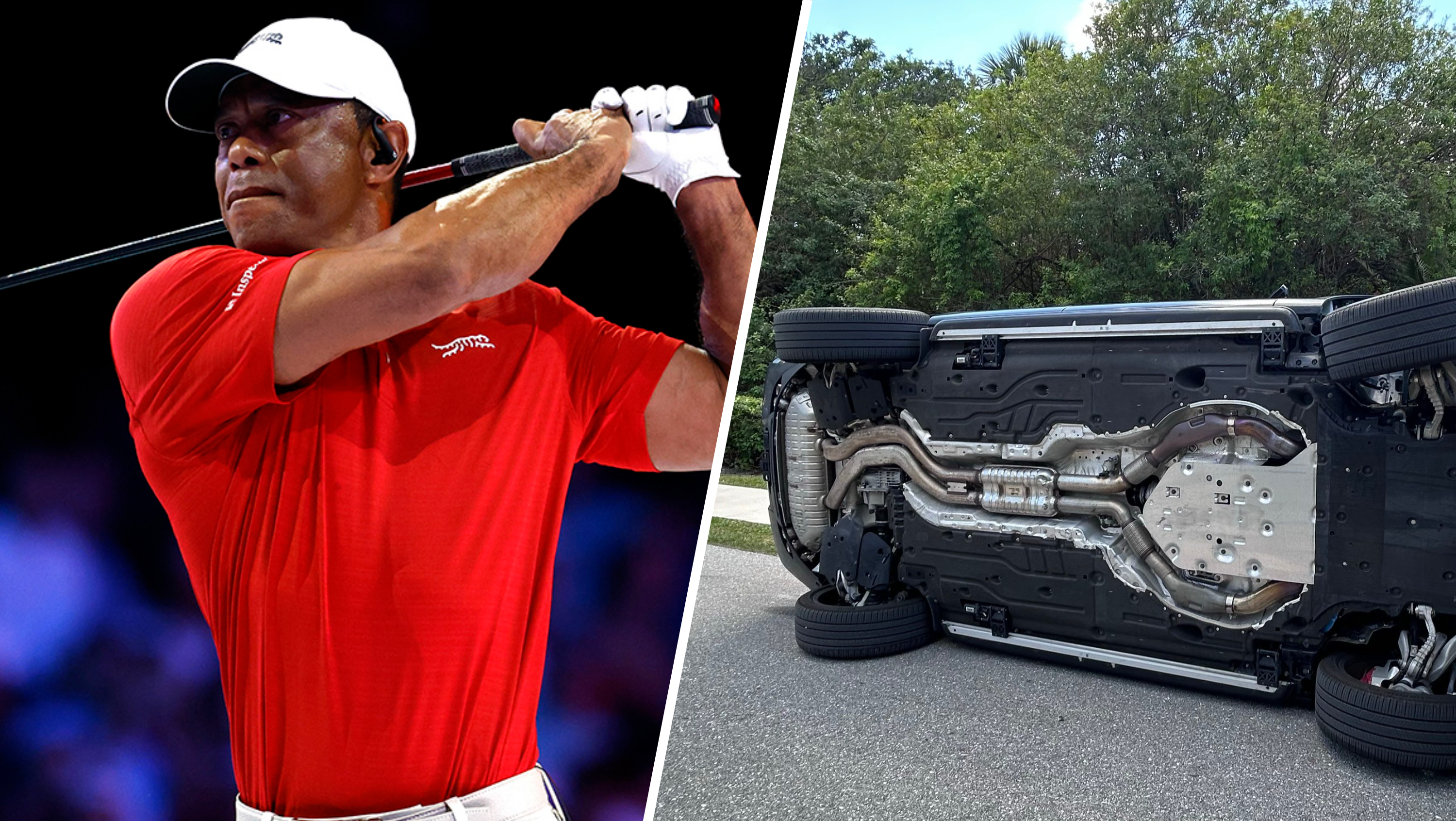 Tiger Woods arrested for DUI in rollover crash on Jupiter Island, sheriff says