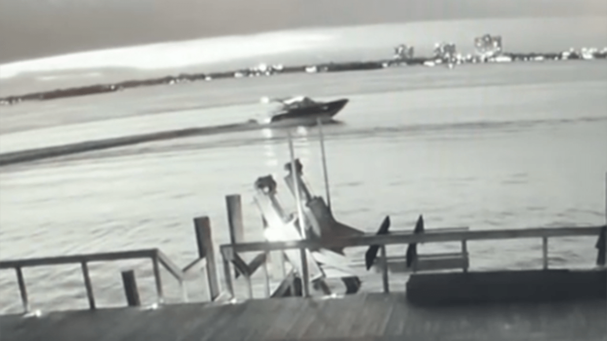 Video shows ‘vessel of interest' sought in fatal Biscayne bay hit-and-run, FWC says