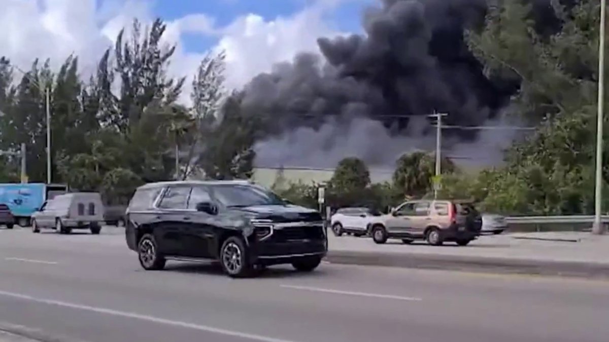 New video shows response to warehouse fire in Miami-Dade – NBC 6 South ...