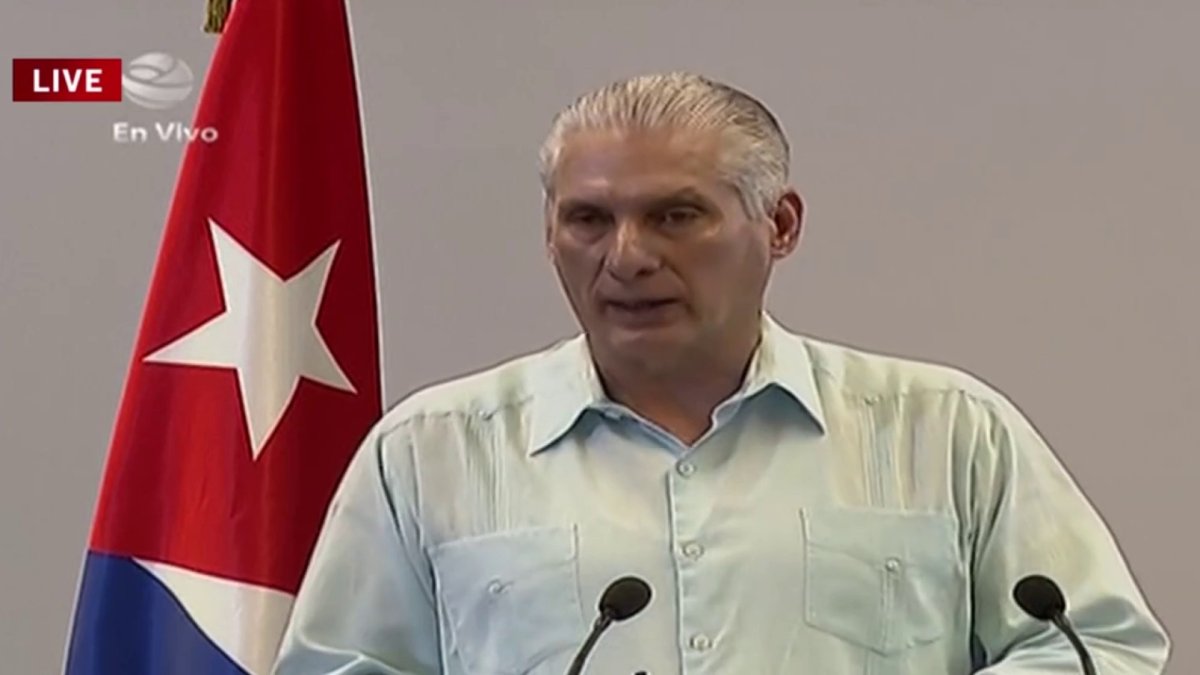 Cuban President Miguel Díaz-Canel announces talks with the U.S. – NBC 6 ...