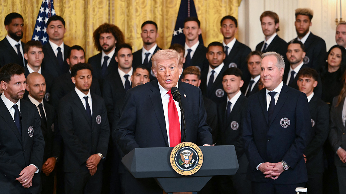 President Trump hosts Inter Miami at White House to celebrate MLS Championship