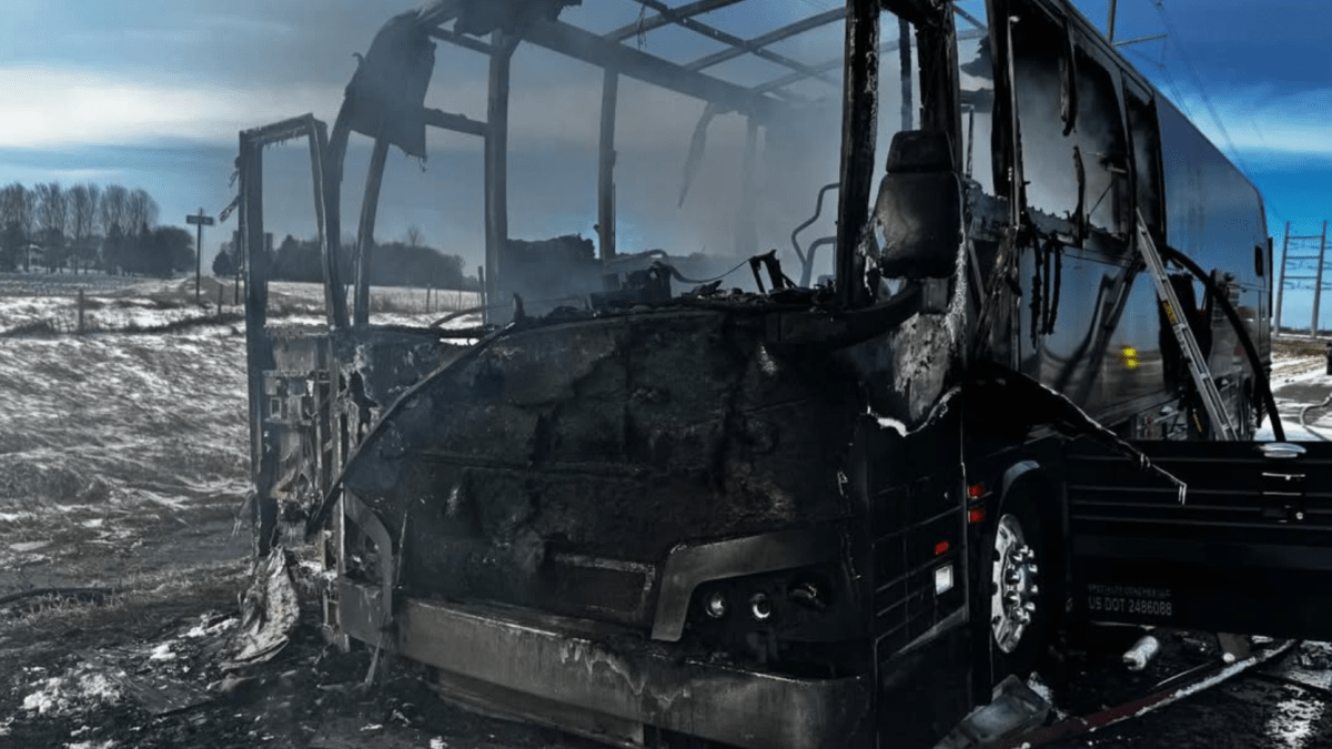 Comedian Bert Kreischer's bus goes up in flames while on tour: 'God works in mysterious ways'