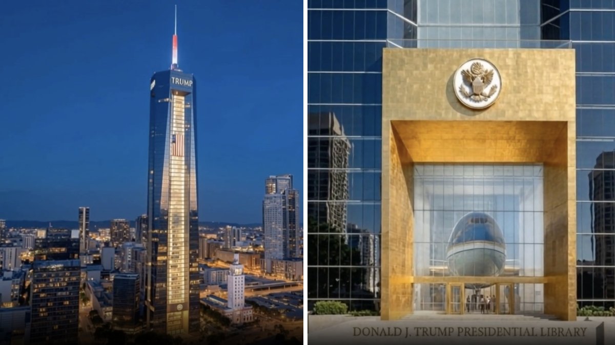 Renderings revealed for Trump's presidential skyscraper library in Miami