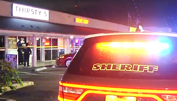 Suspect sought after man shot during argument at Pembroke Park bar, police say