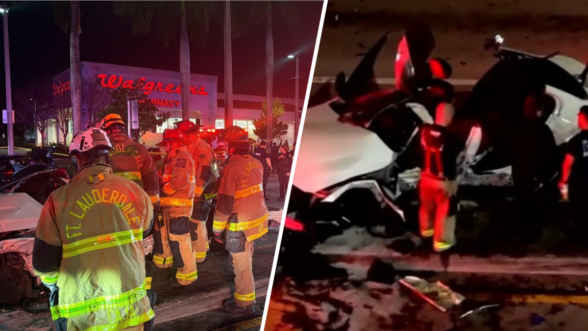 3 hurt in crash before Fort Lauderdale Fire Rescue truck also hit ...