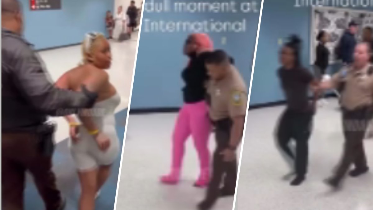 3 women arrested at MIA after being accused of refusing to leave plane, report says
